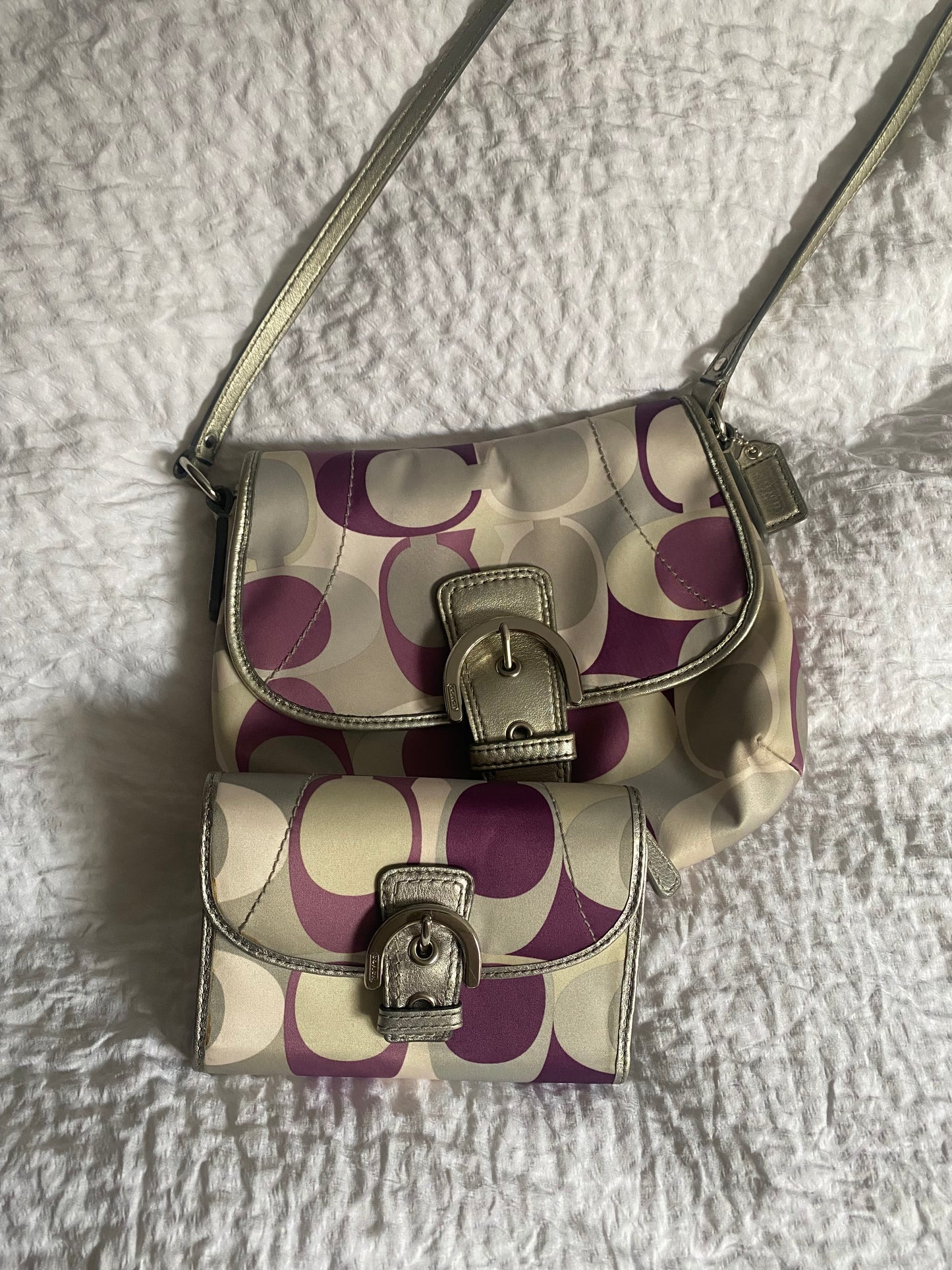 Vintage Coach Crossbody Bag