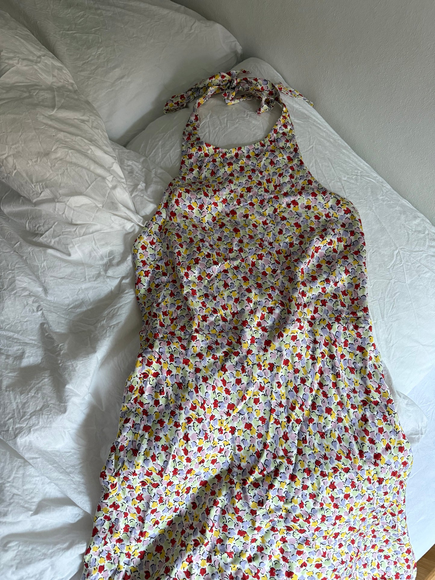 Rouge Maxi Flower Dress