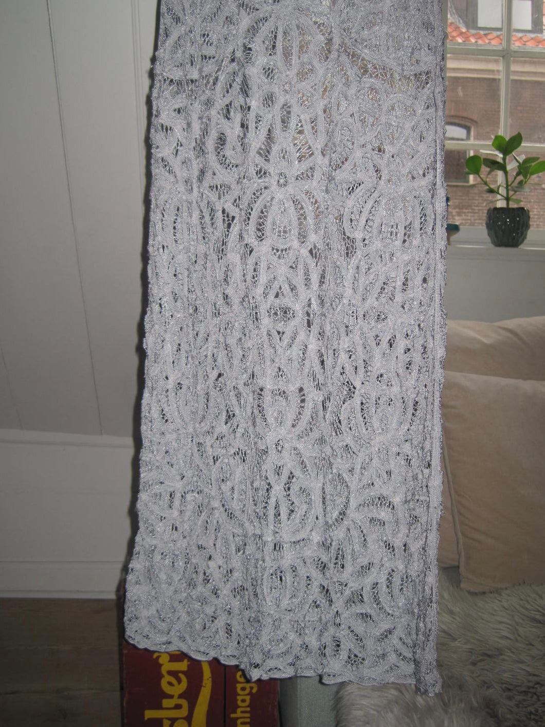 Vintage Dove Lace Dress