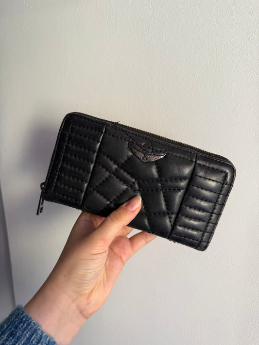 Zadig&Voltaire Black Leather Wallet