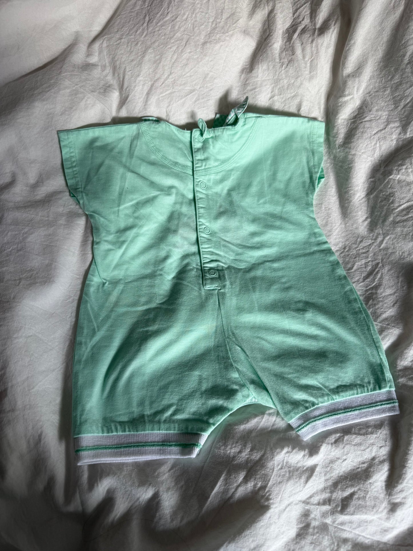 Vintage Baby Rumper with Disney Motifs