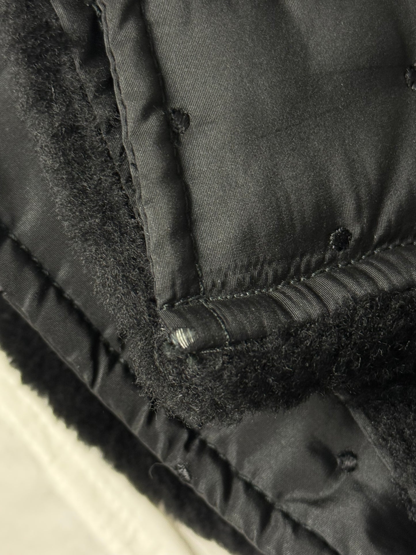 Rare Vintage Elisa Sori Quilted Coat with Soft Faux Shearling