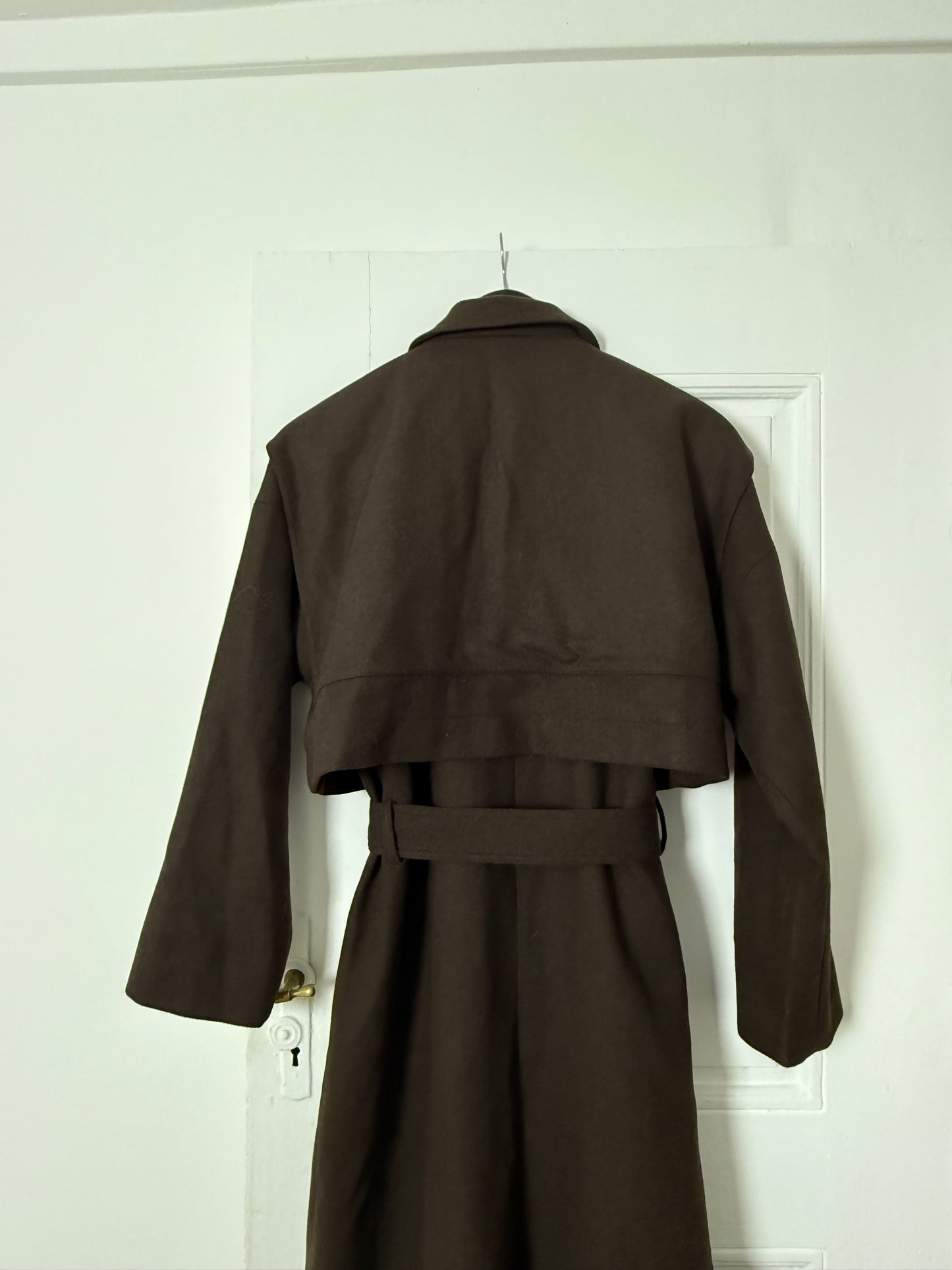 Gestuz Brown 2 Pieces Trenchcoat