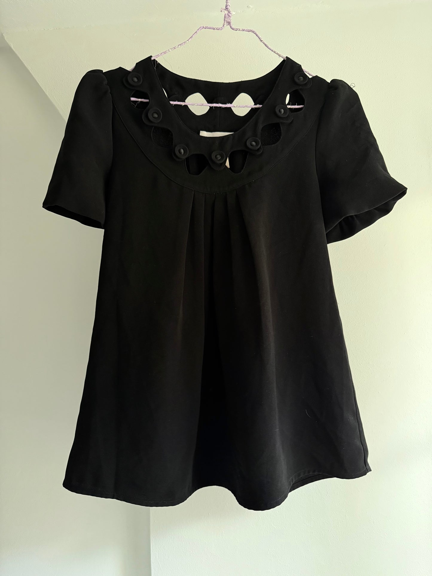Vintage Paul&Joe Black Blouse