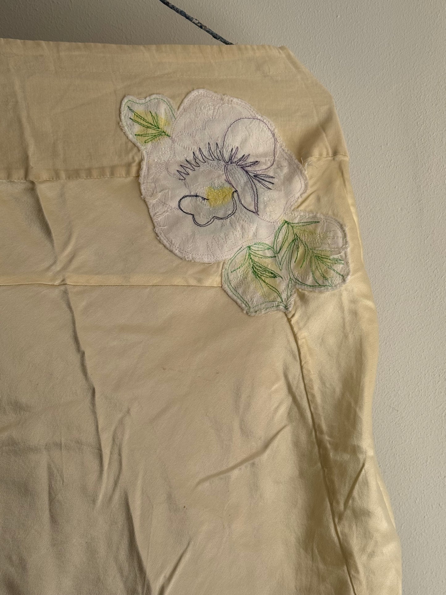 Vintage Parisian Skirt with Flower Motive