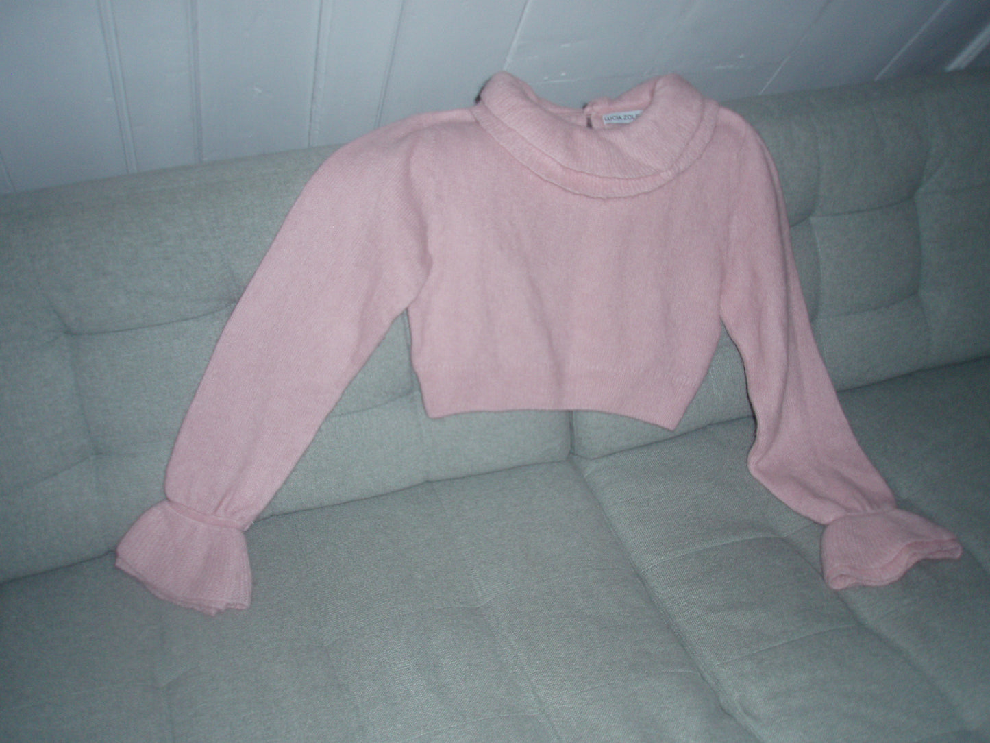 Soft Cropped Alpaca Knit