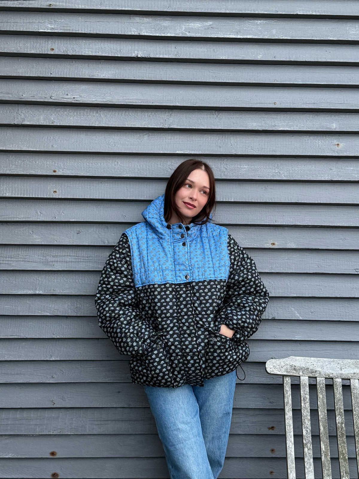 Sea New York Pascala Floral Puffer Jacket