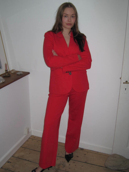 BODEN Red Suit