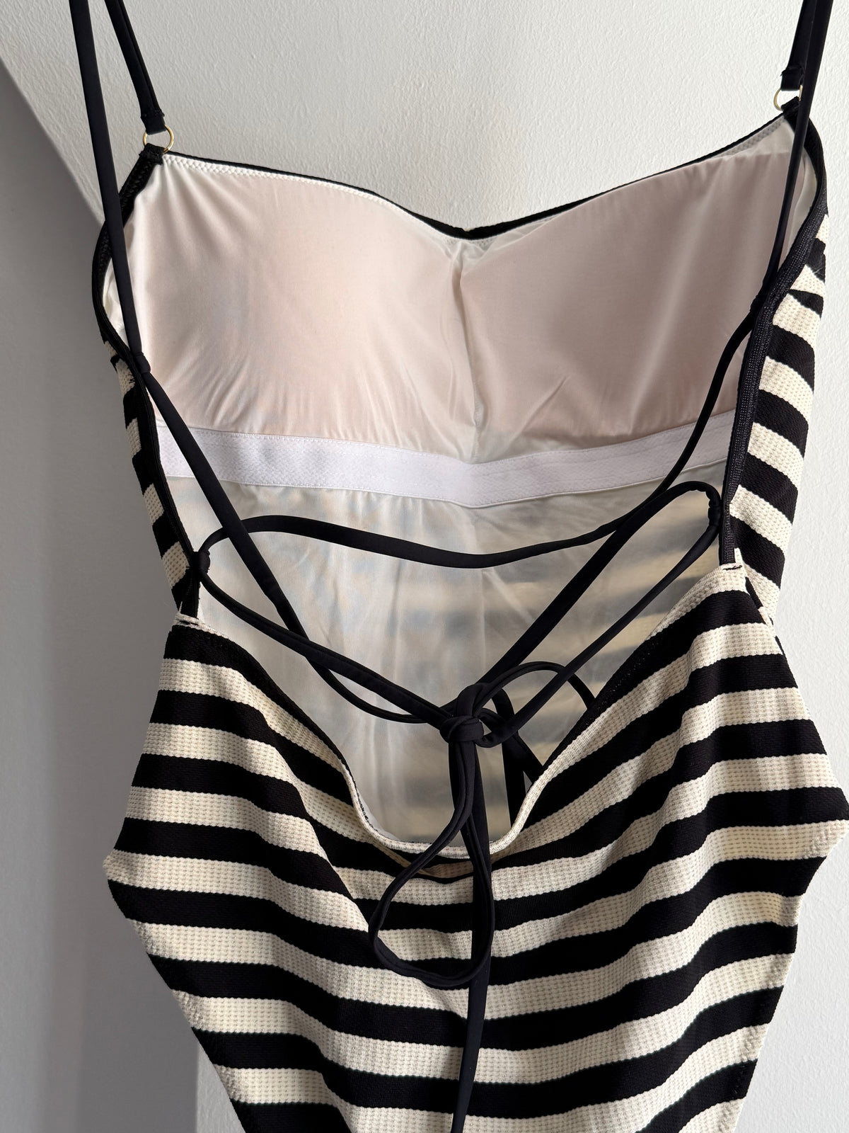 La Nouvelle Striped Bathing Suit