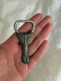 Vintage Silver Tone Butterfly Bottle Opener