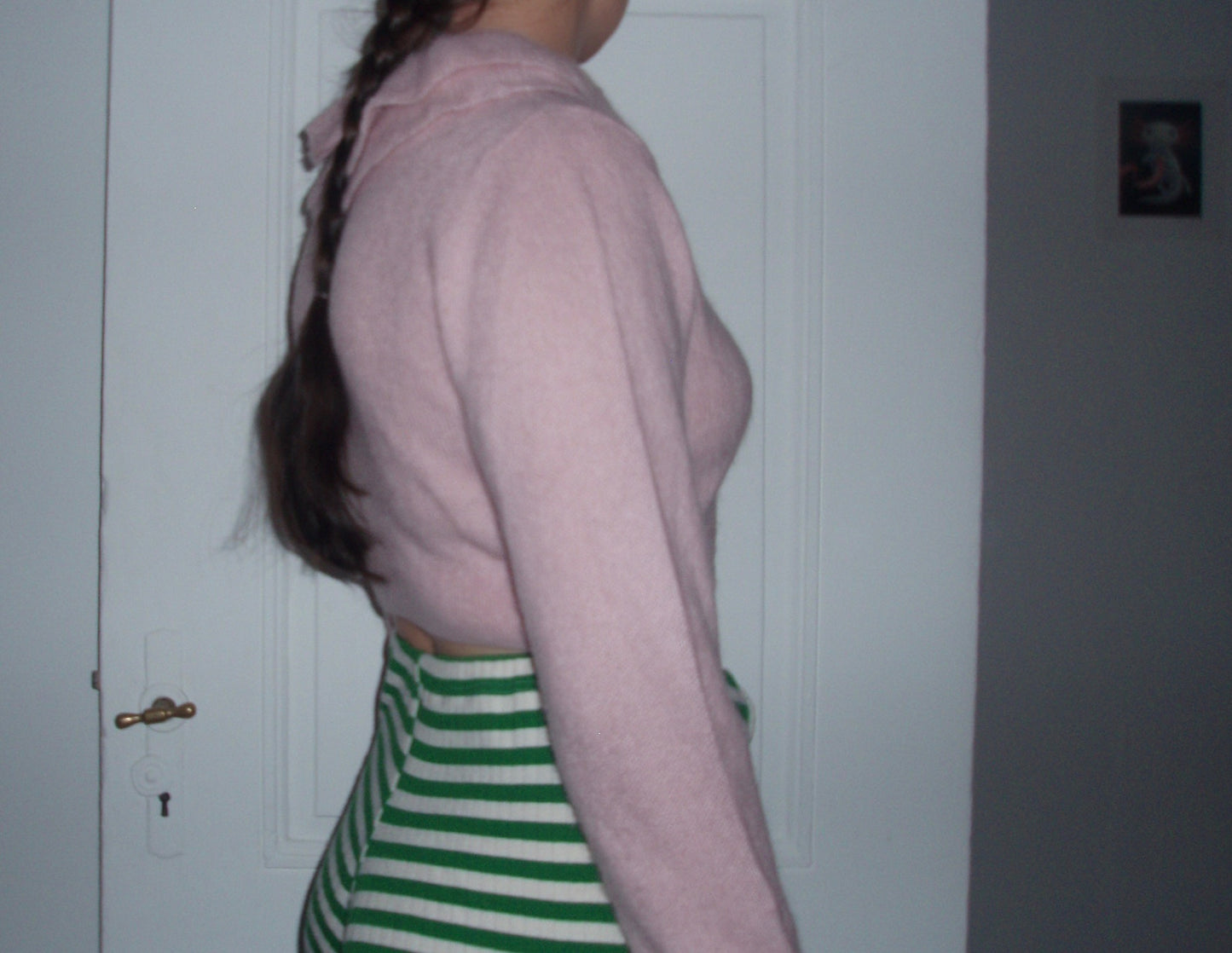 Soft Cropped Alpaca Knit