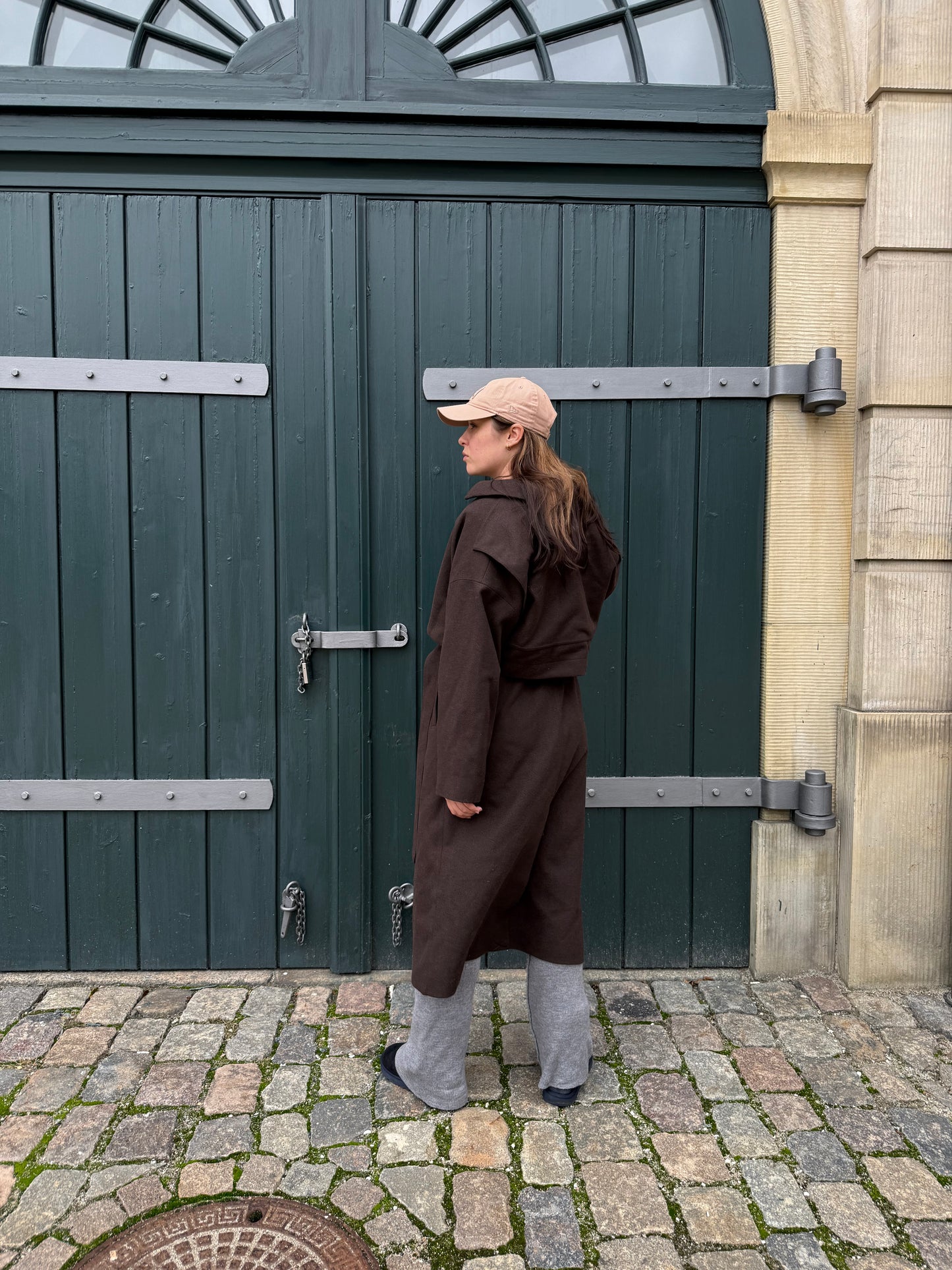 Gestuz Brown 2 Pieces Trenchcoat