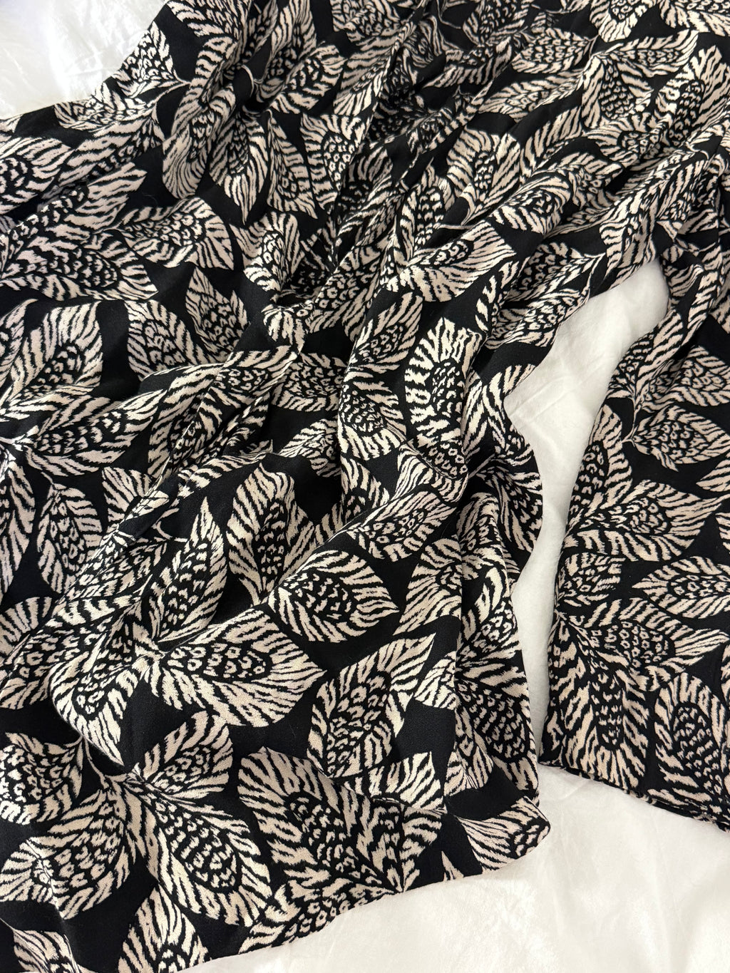 Rare Vintage Sonia Rykiel Set with Leaf Pattern