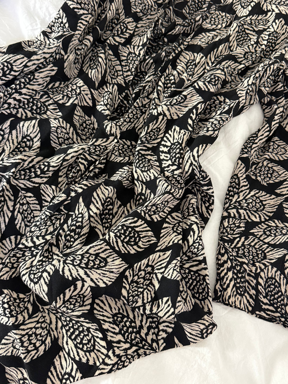 Rare Vintage Sonia Rykiel Set with Leaf Pattern