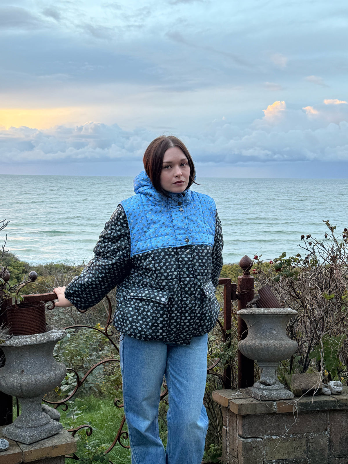 Sea New York Pascala Floral Puffer Jacket