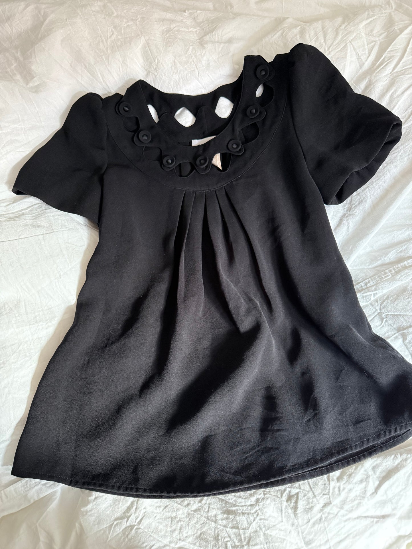 Vintage Paul&Joe Black Blouse