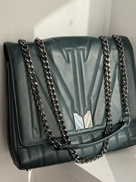 Marcell Von Berlin Teal Crossbody/Shoulder Bag