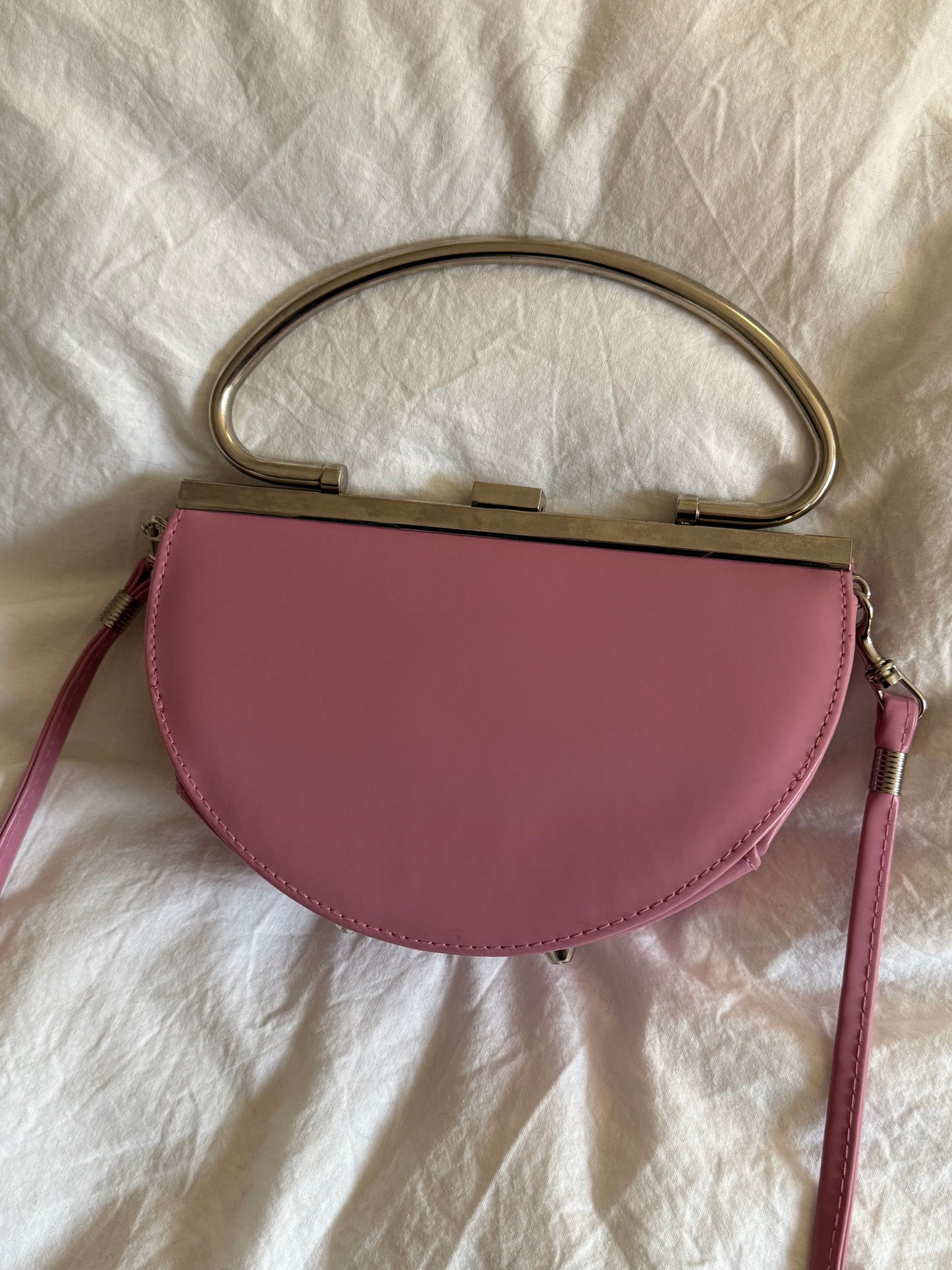 Vintage 00s Pink Bulaggi Clutch/Bag