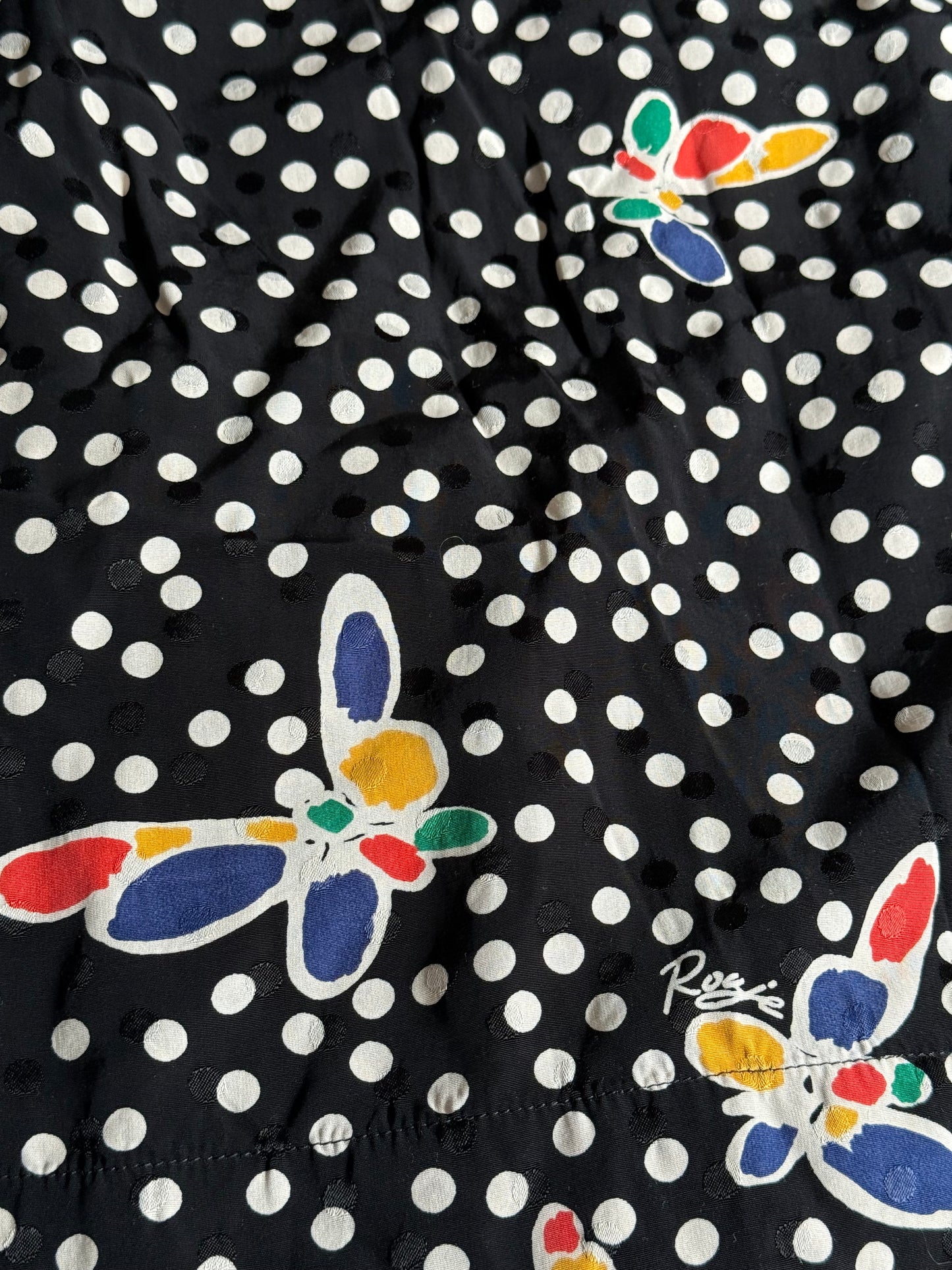 Rouje Polka Dots Midi Dress