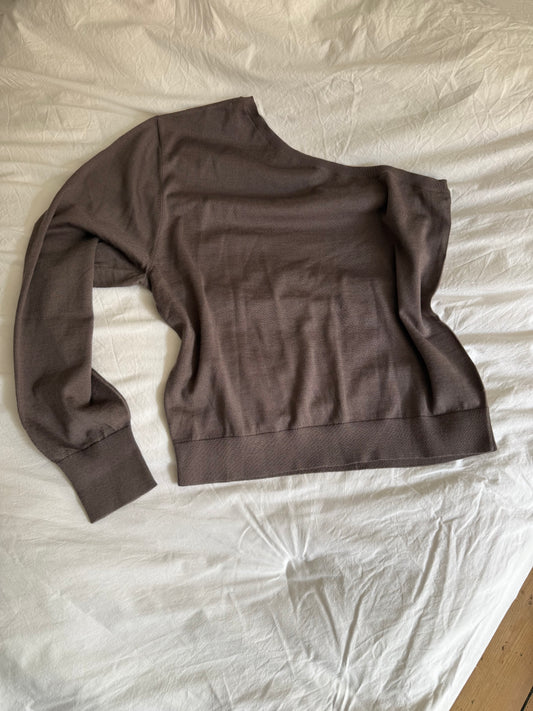 &OtherStories Wool One-Sleeve Top