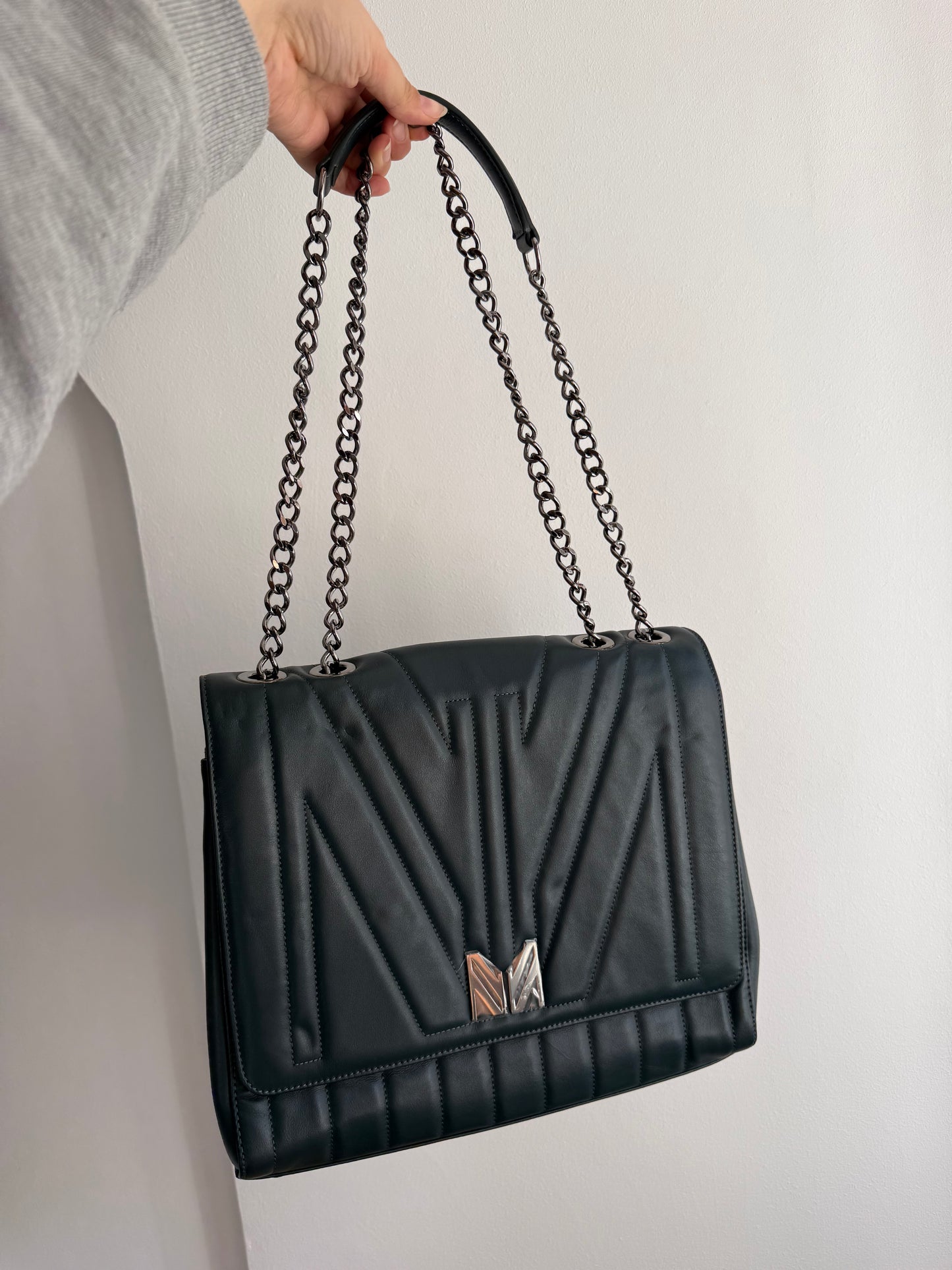 Marcell Von Berlin Teal Crossbody/Shoulder Bag