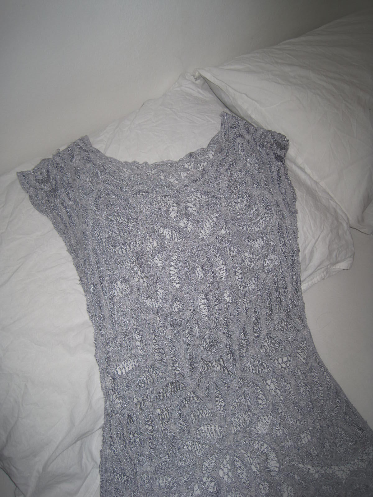 Vintage Dove Lace Dress