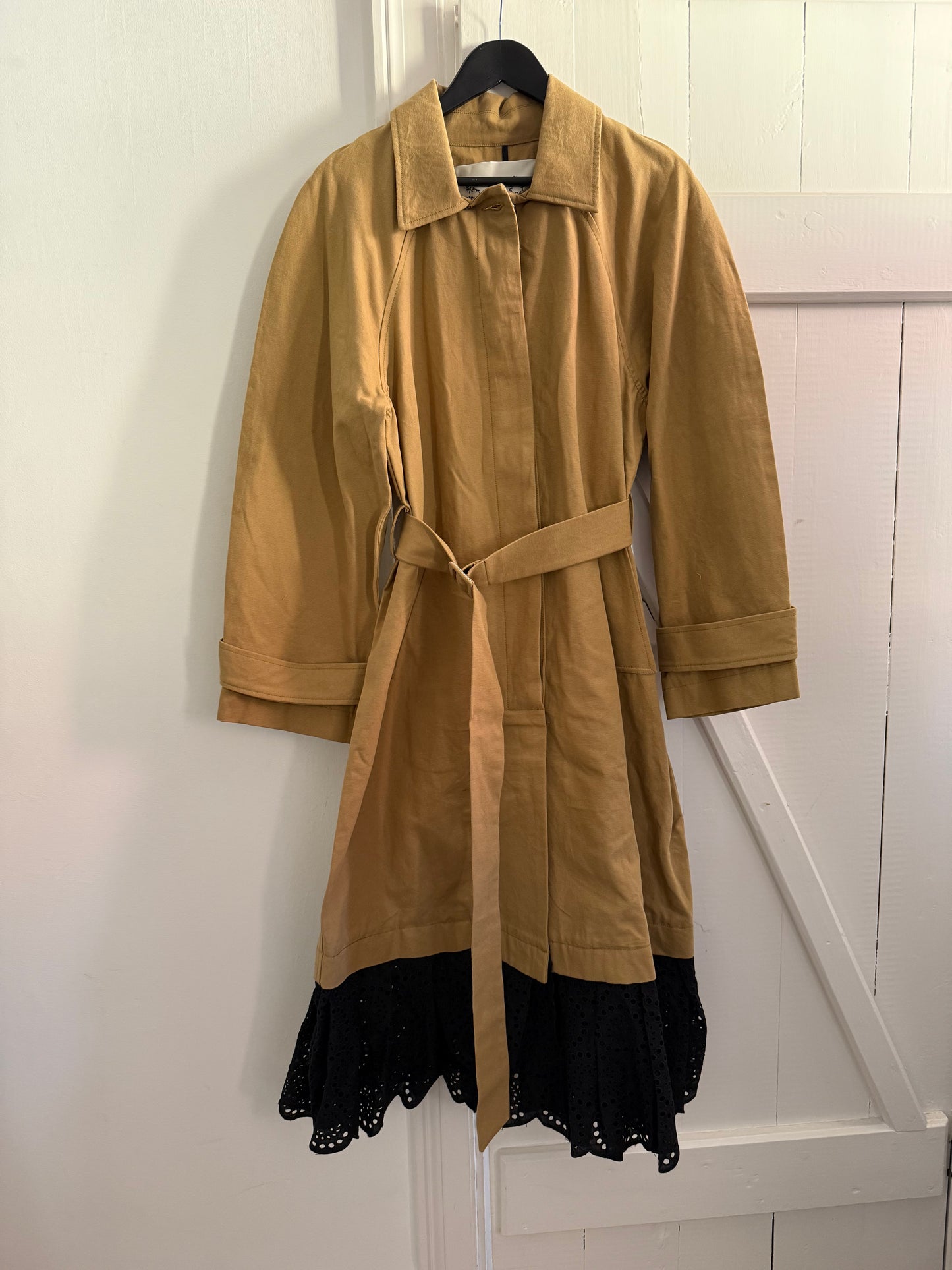 Sea New York Trenchcoat with Lace Details