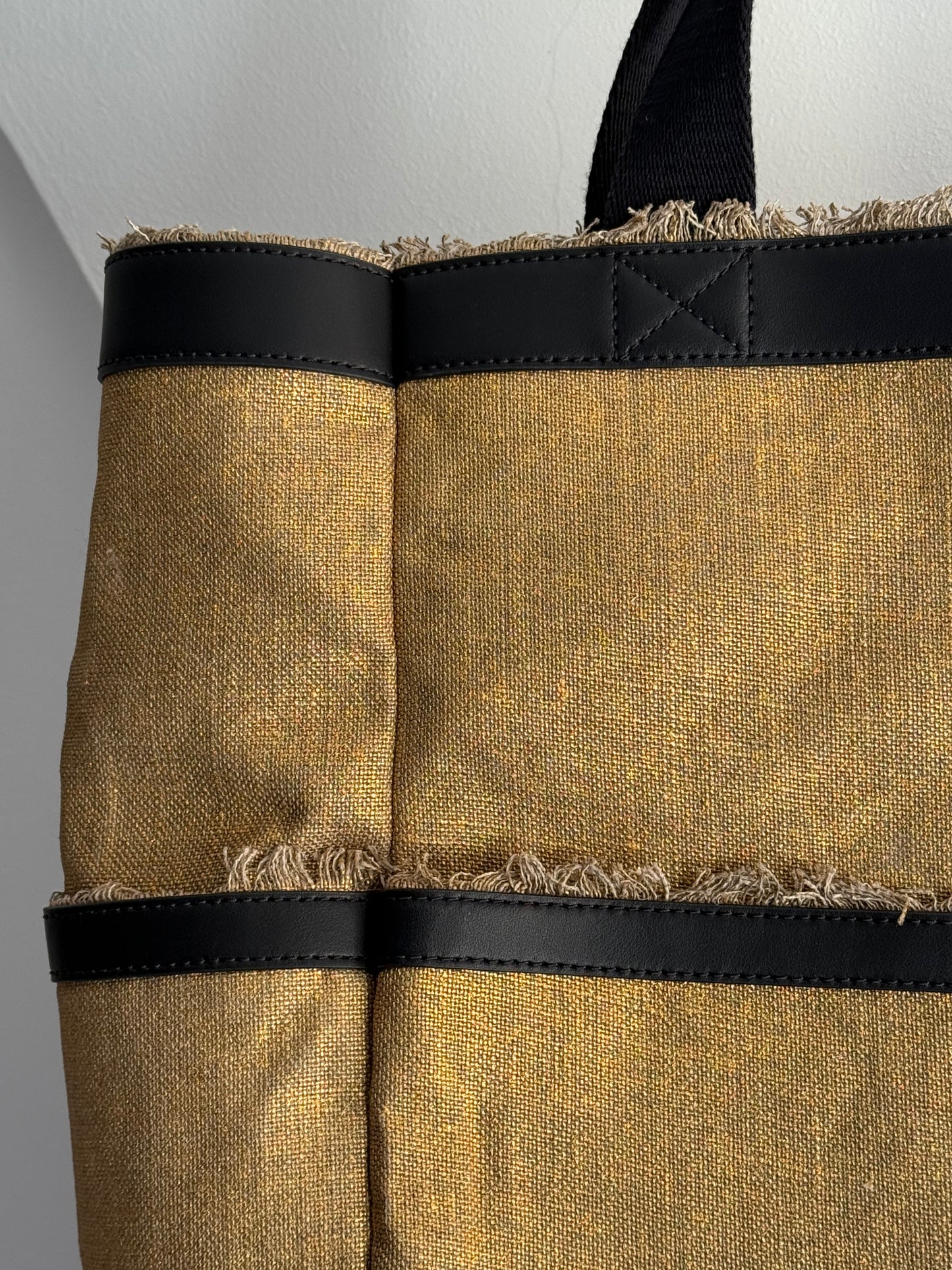 Donna Karen Canvas Tote Bag