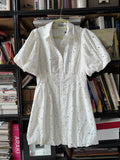 Simkhai Lace Collared Mini Dress