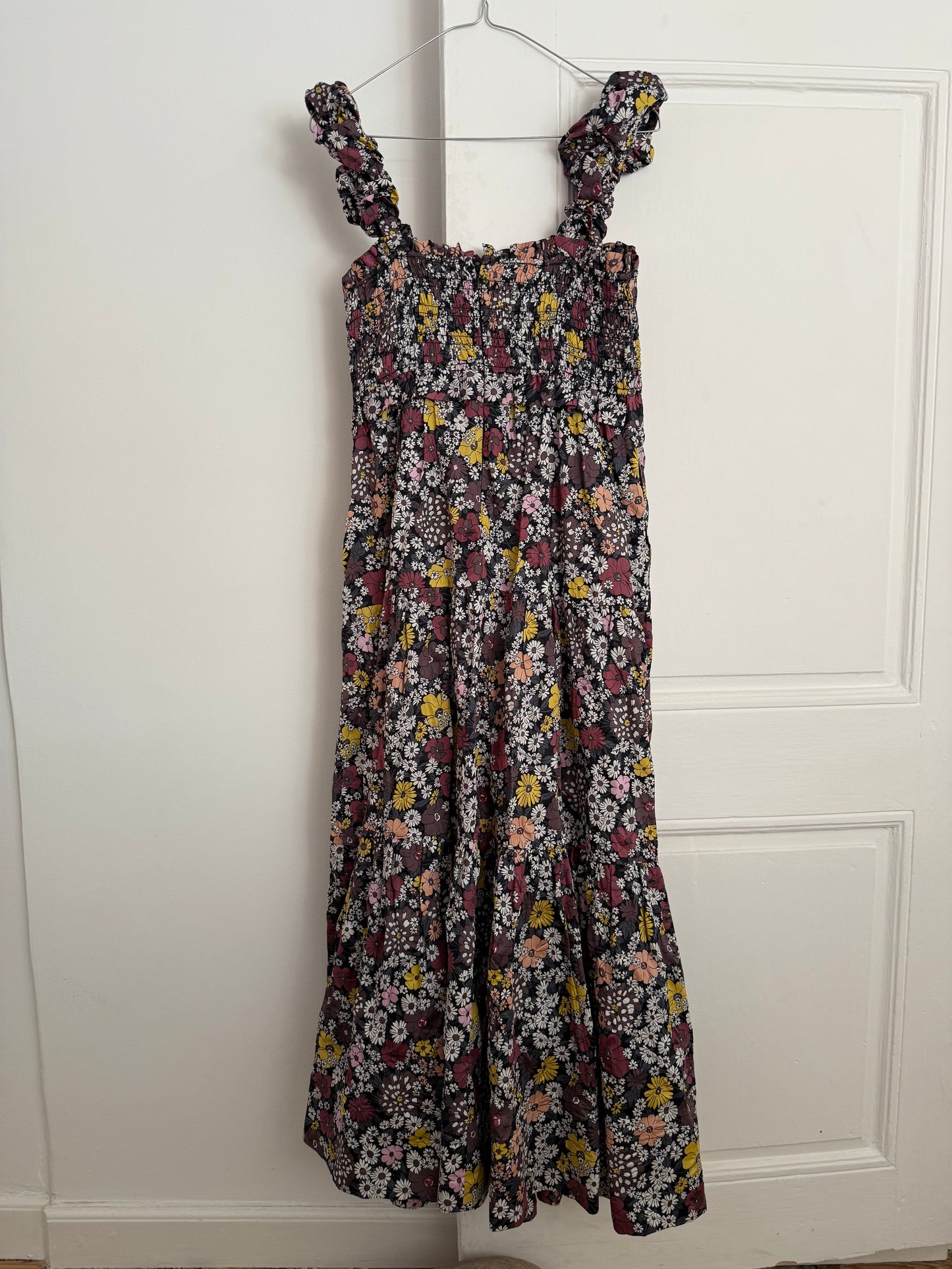 Sea New York Floral Smocked Maxi Dress