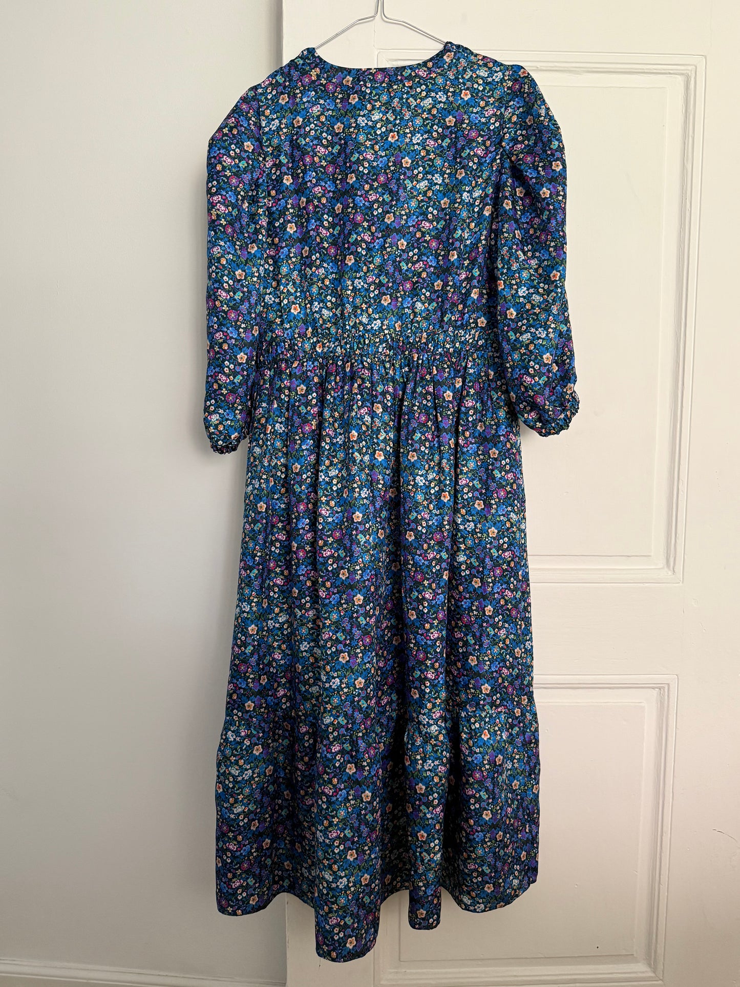Sandro Blue Floral Dress