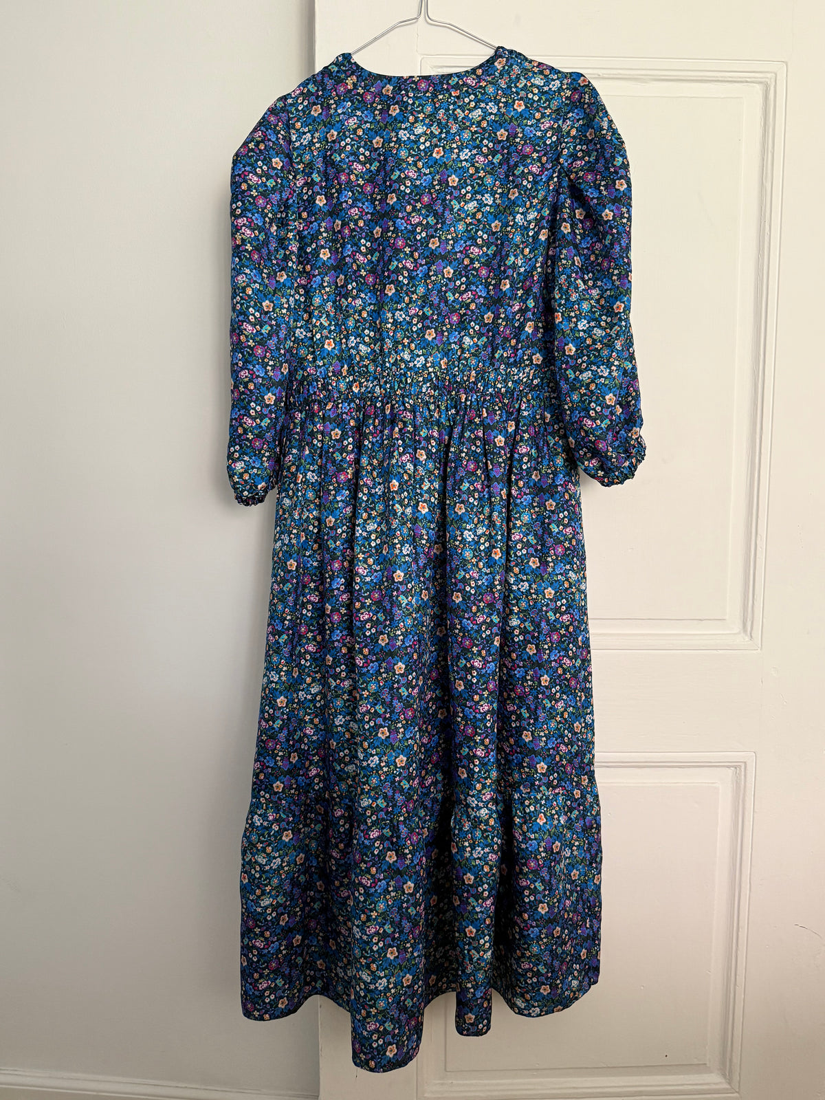 Sandro Blue Floral Dress