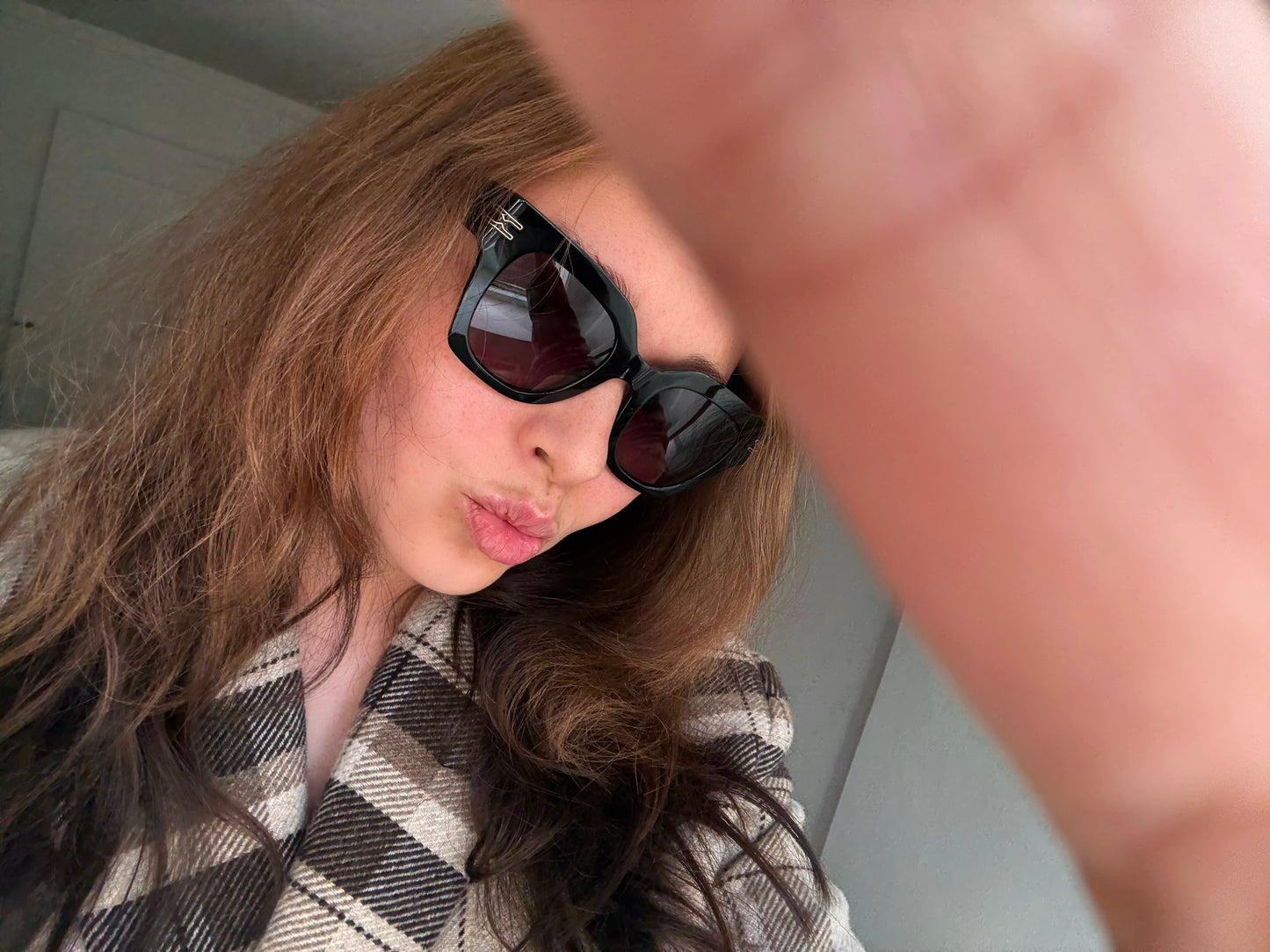 BVLGARI Sunglasses with Eggplant Cover