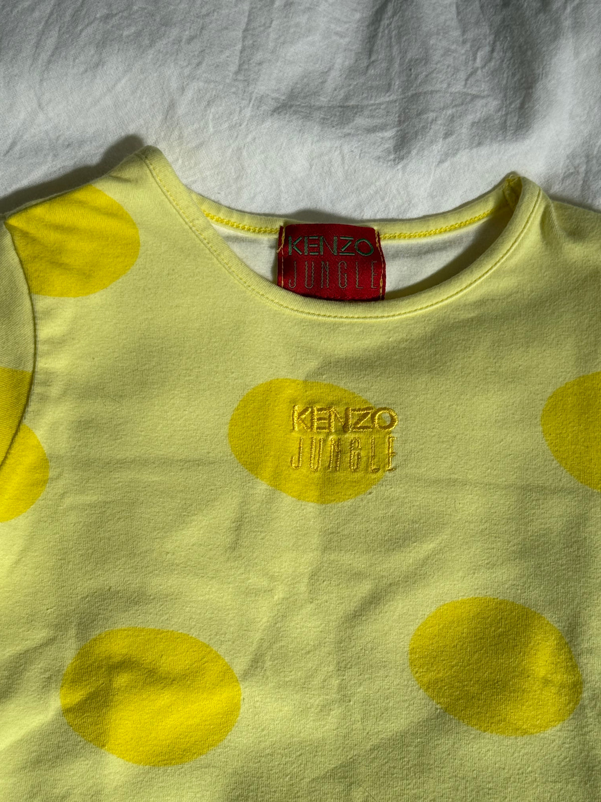 Vintage Children’s Kenzo Shirt with Polka Dots