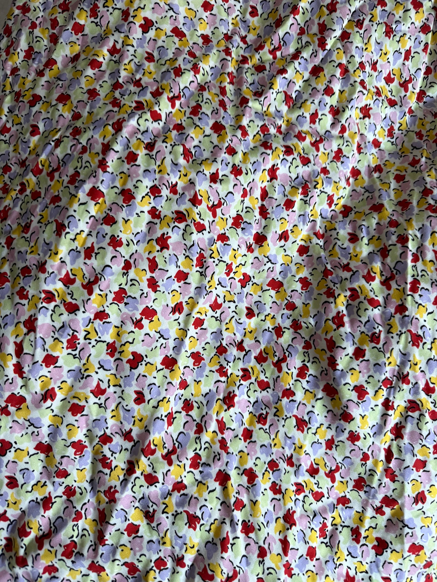 Rouge Maxi Flower Dress