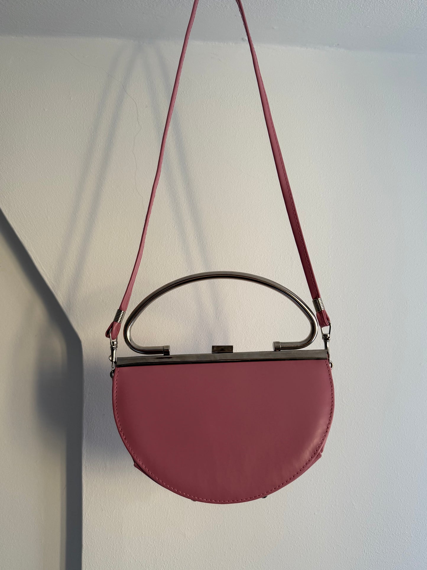 Vintage 00s Pink Bulaggi Clutch/Bag