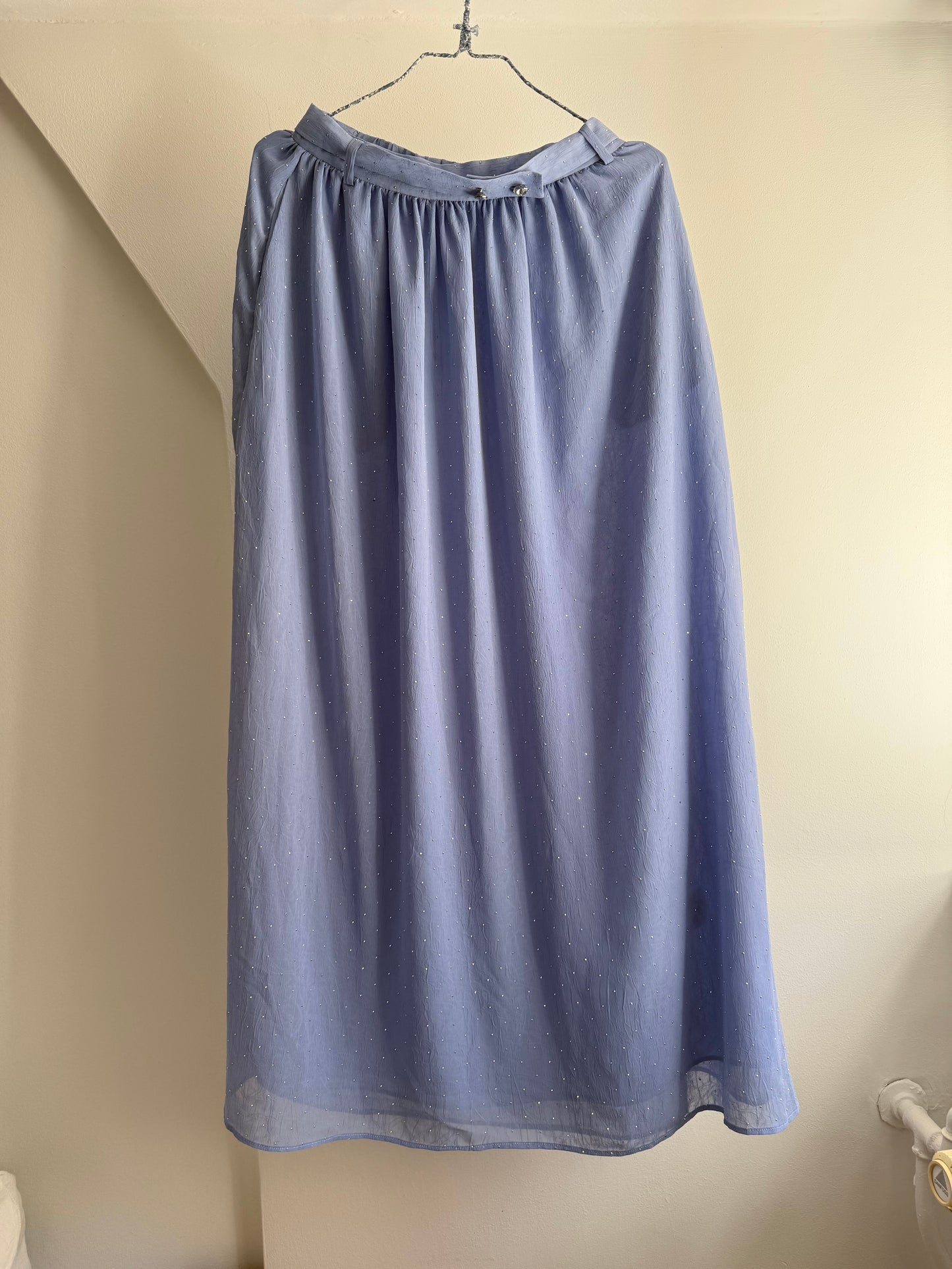 Hofmann Skyblue Skirt with Shimmer