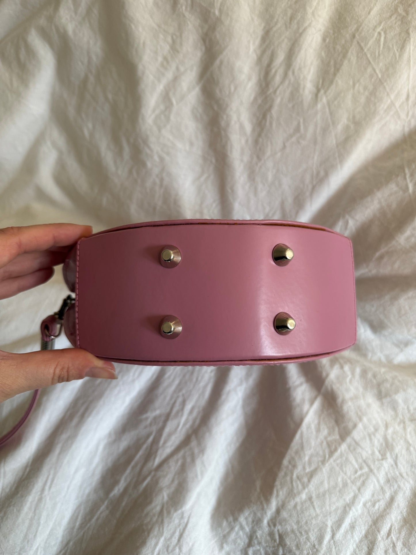 Vintage 00s Pink Bulaggi Clutch/Bag