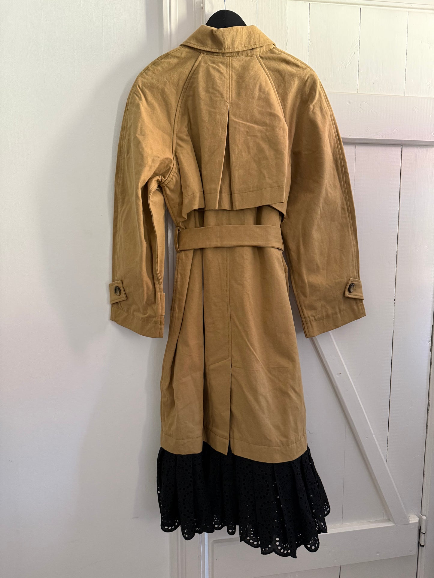 Sea New York Trenchcoat with Lace Details
