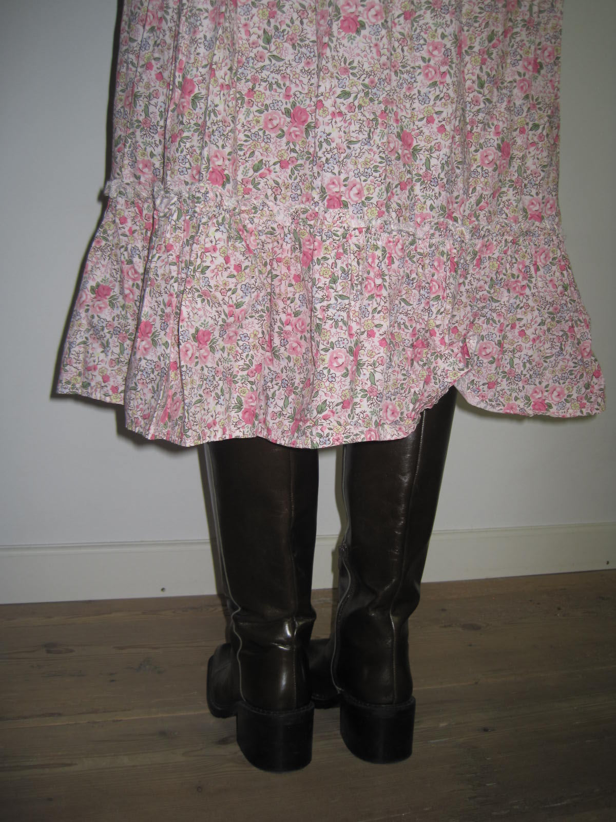Batsheva x Laura Ashley Strapless Flower Dress