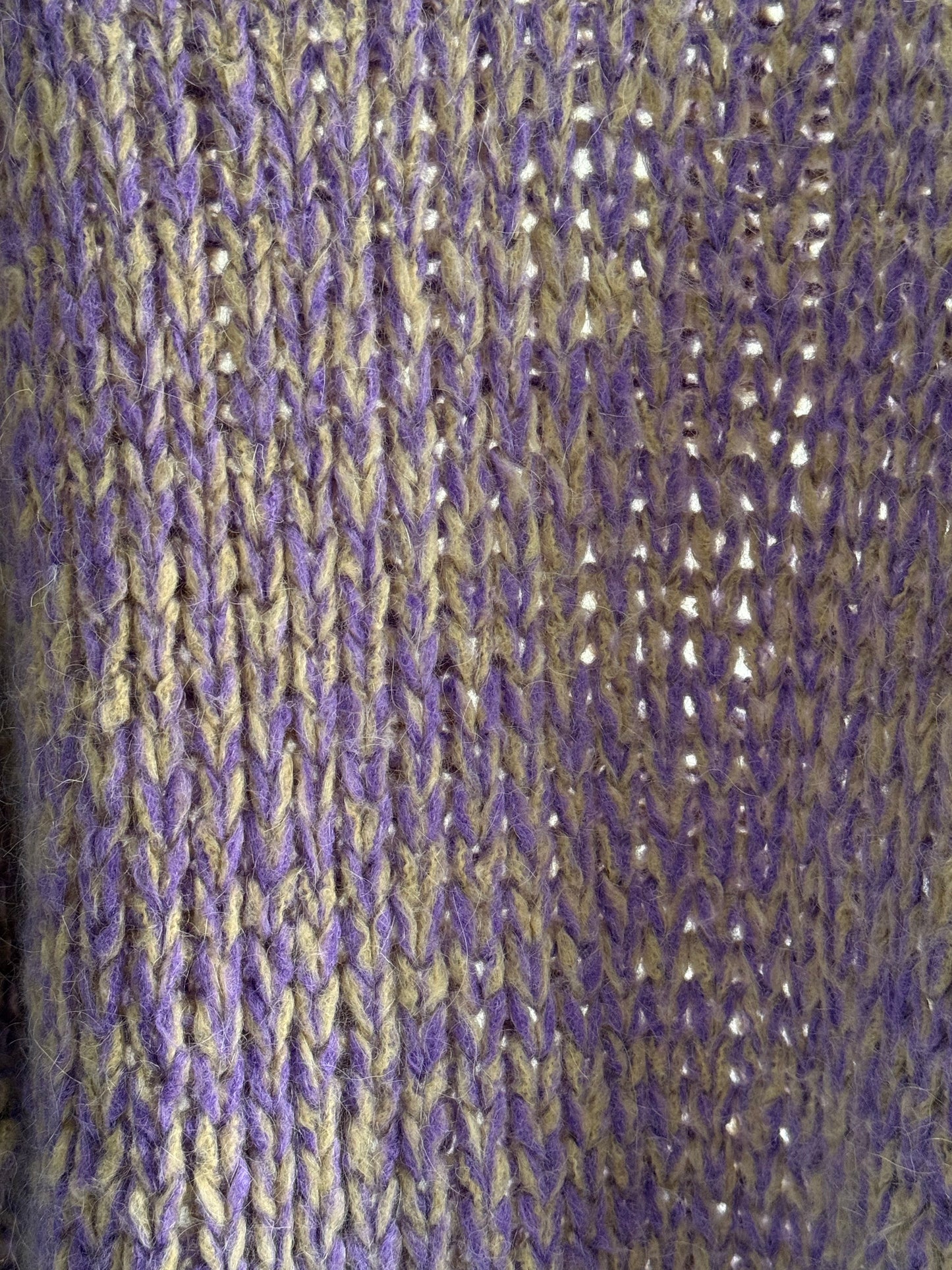 Vintage Purple Mohair Blend Sweater