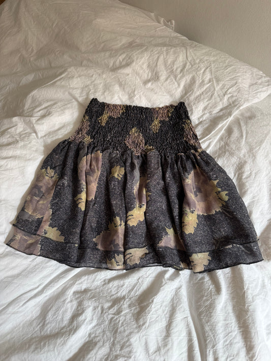 Graumann Mini Silk Skirt