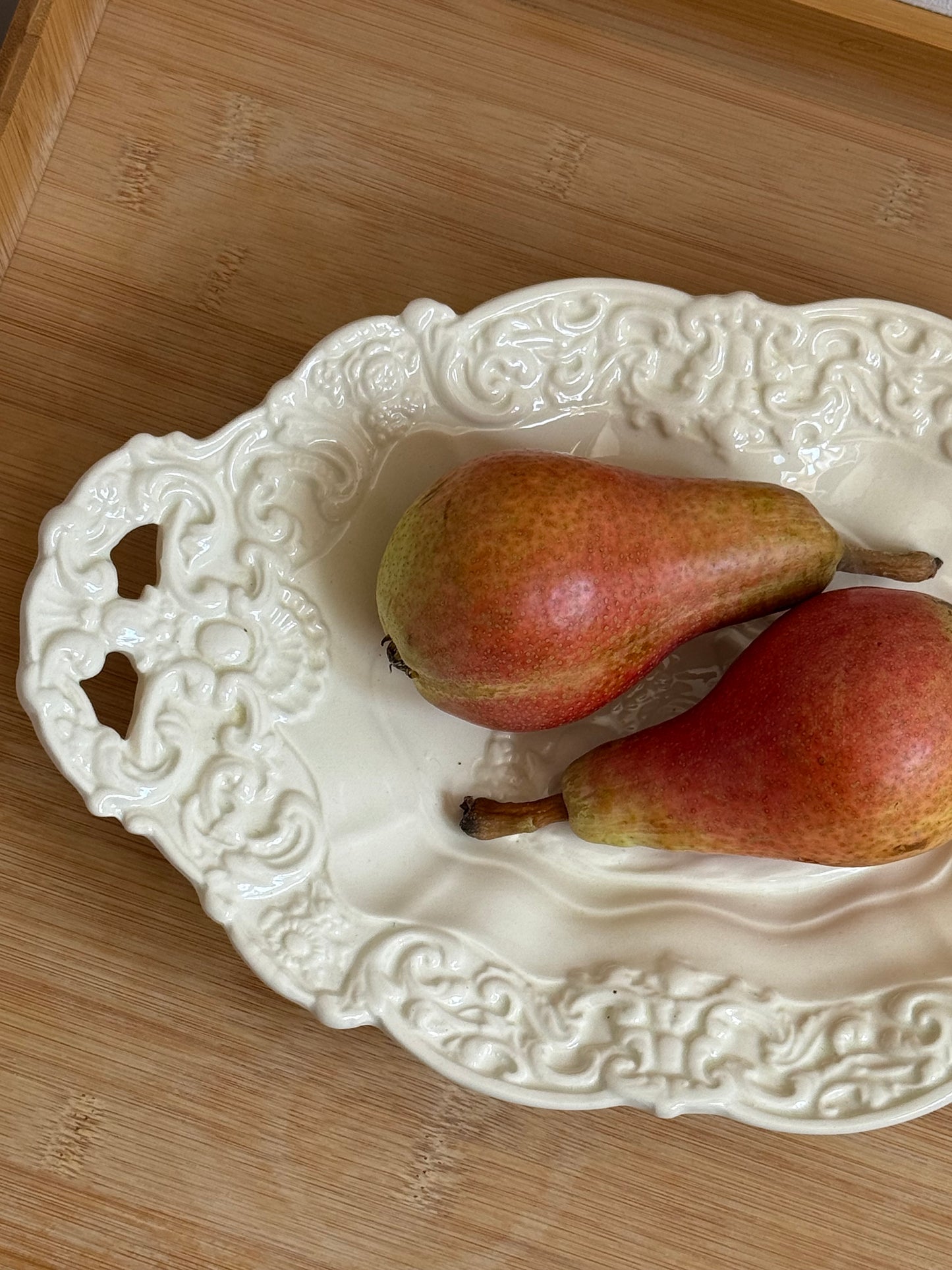 Vintage 1930-1940 Swedish Ceramic Serving Platter