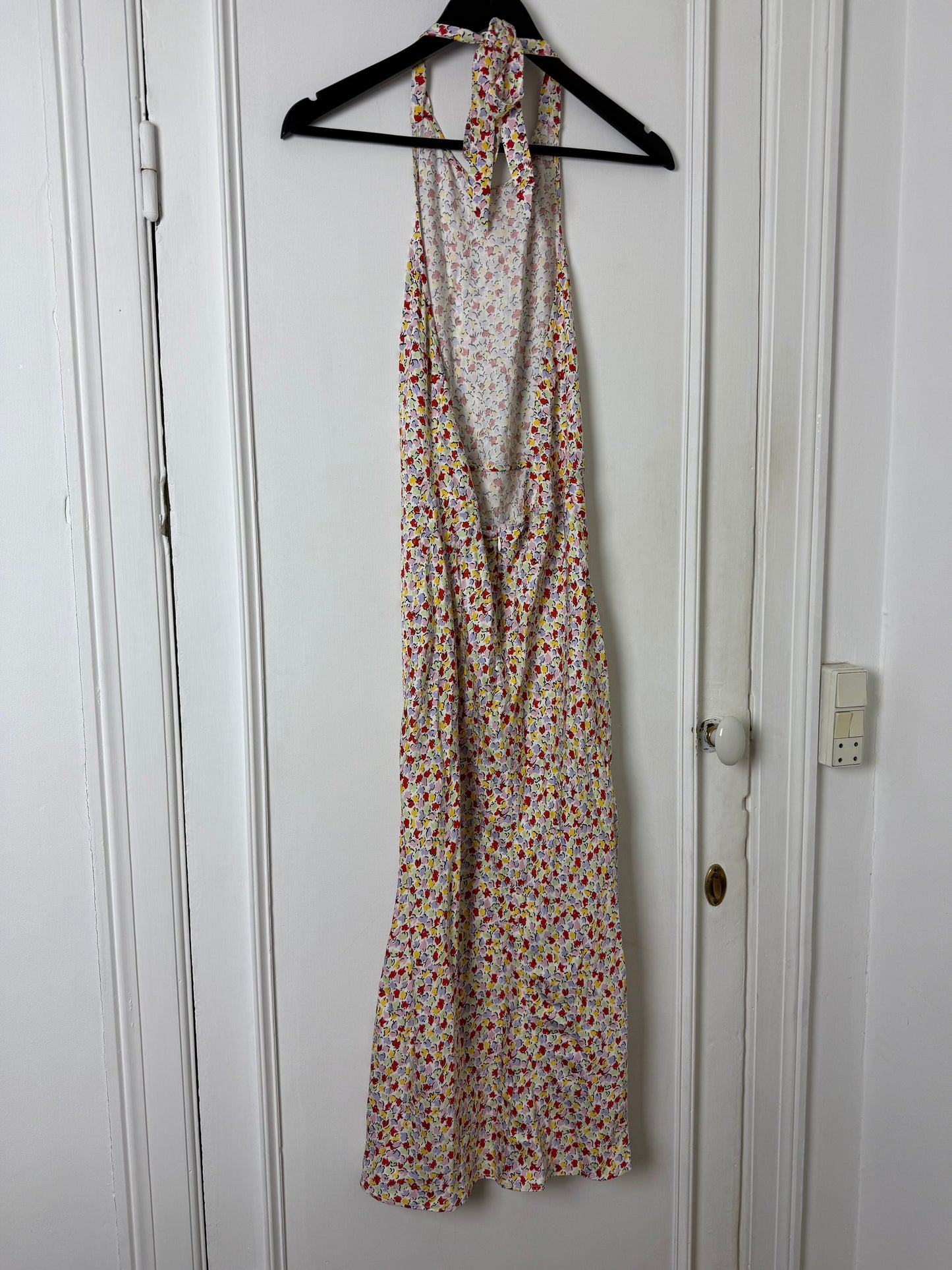Rouge Maxi Flower Dress