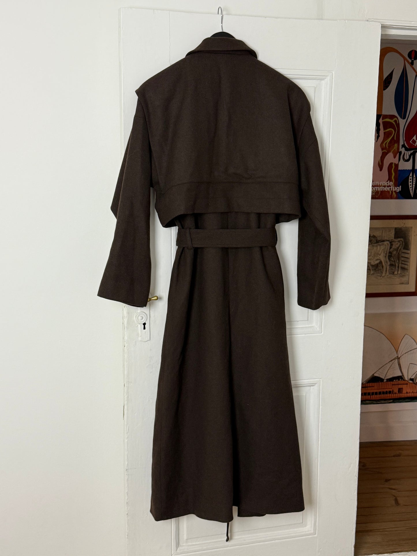 Gestuz Brown 2 Pieces Trenchcoat