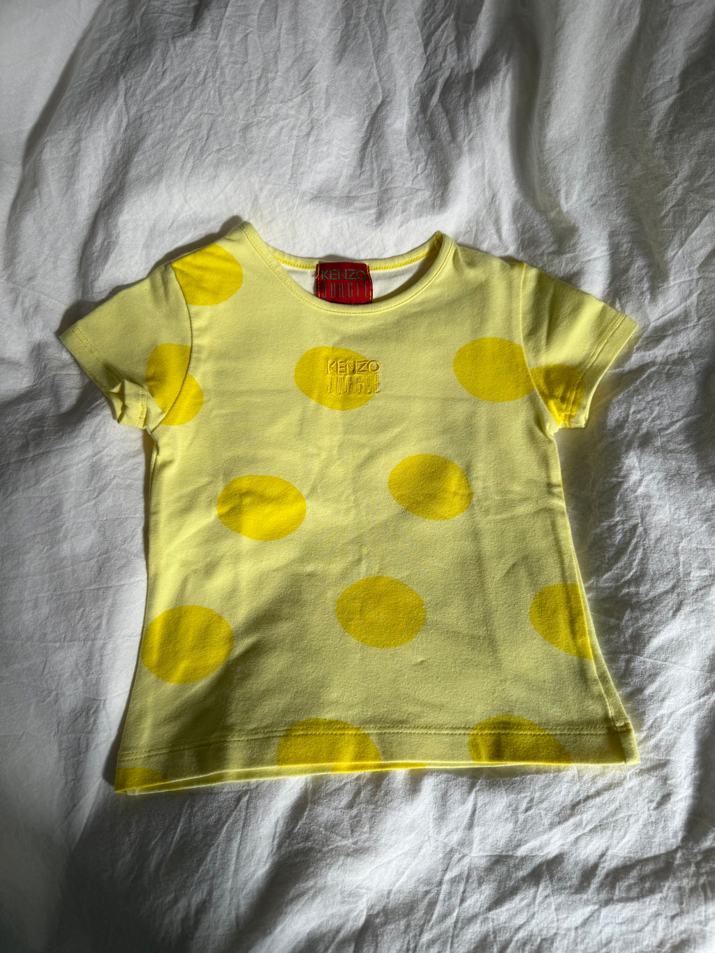 Vintage Children’s Kenzo Shirt with Polka Dots