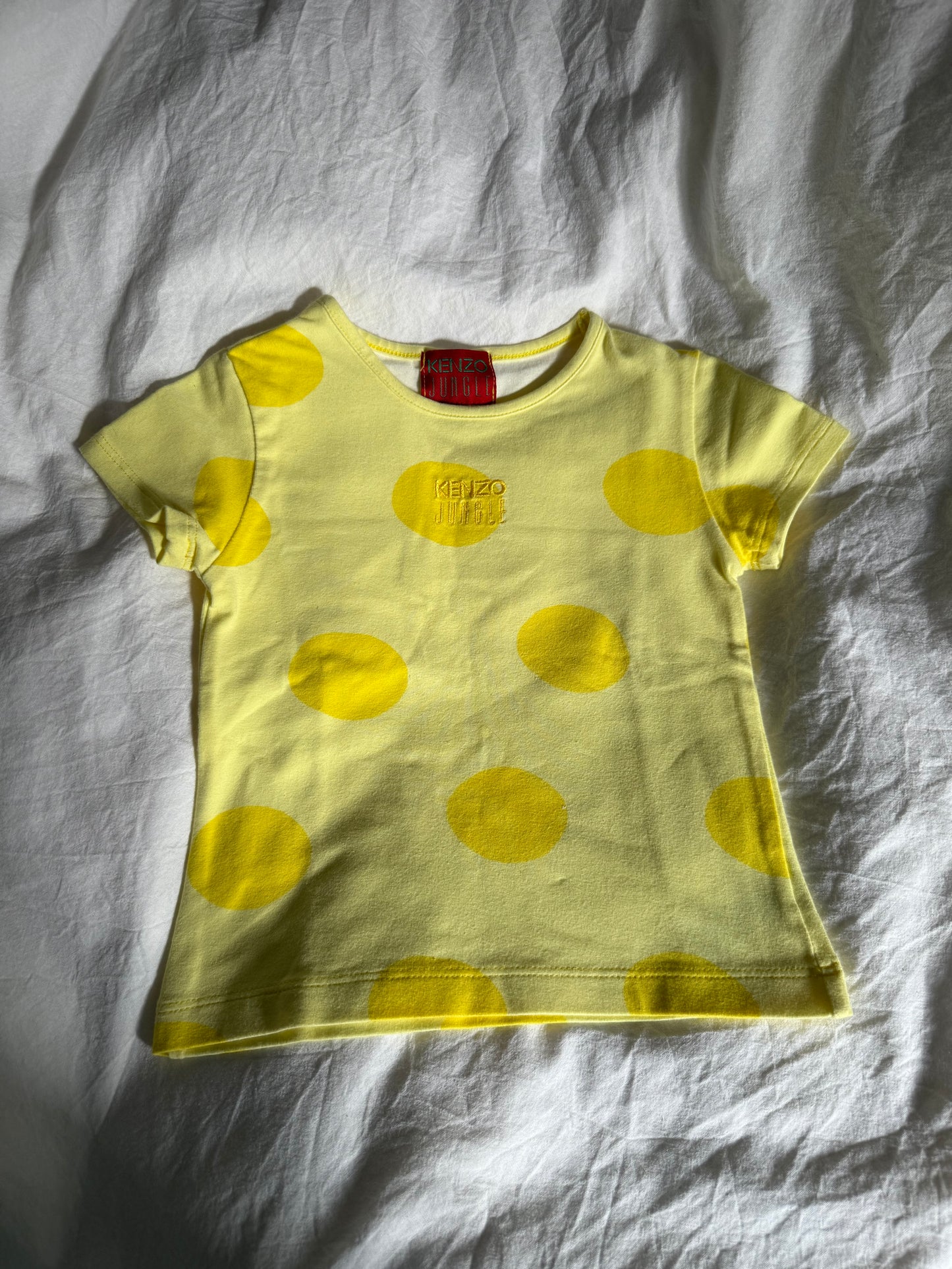 Vintage Children’s Kenzo Shirt with Polka Dots