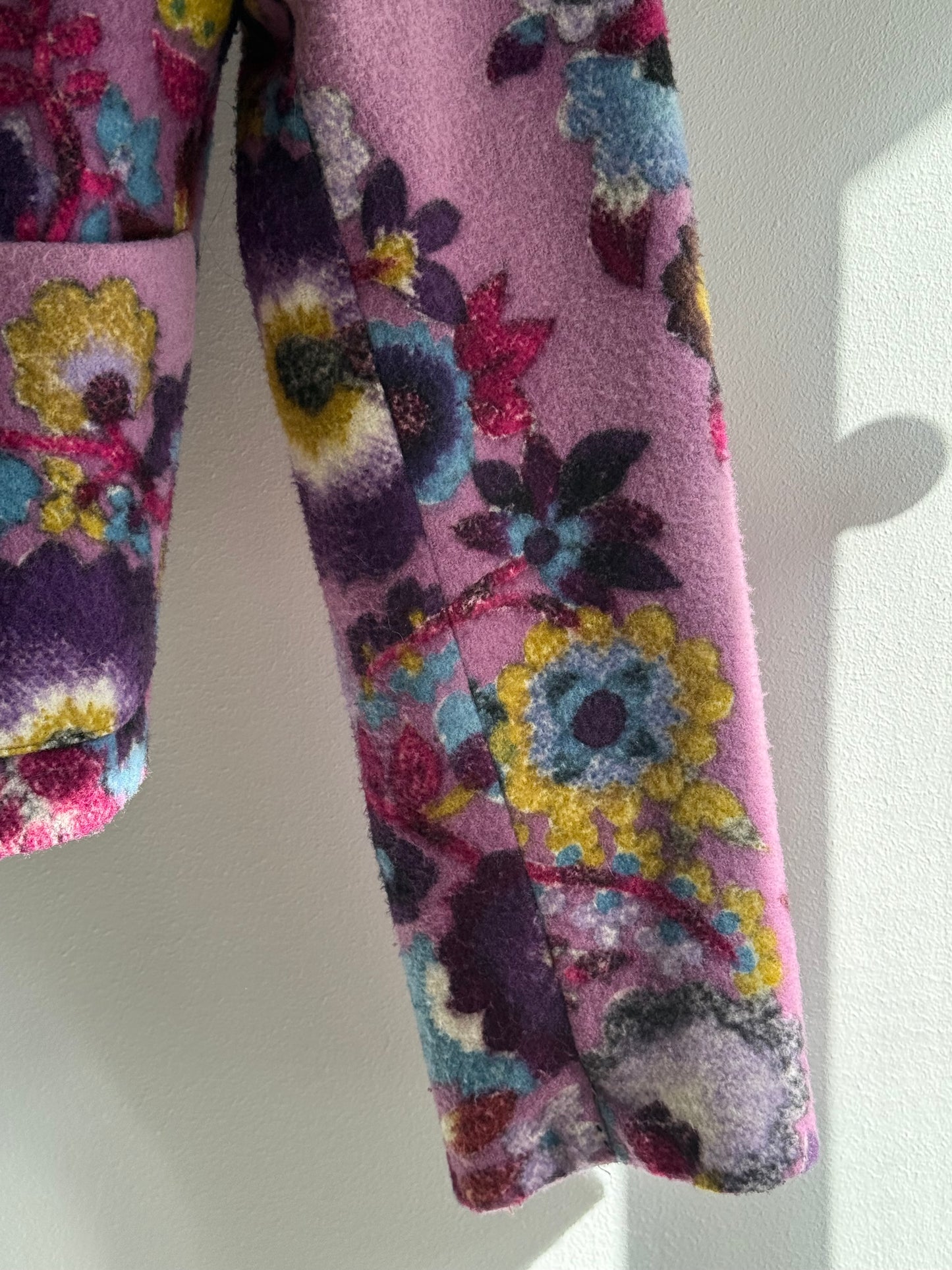 Vintage Rare Ungaro Paris Blazer with Flower Motif