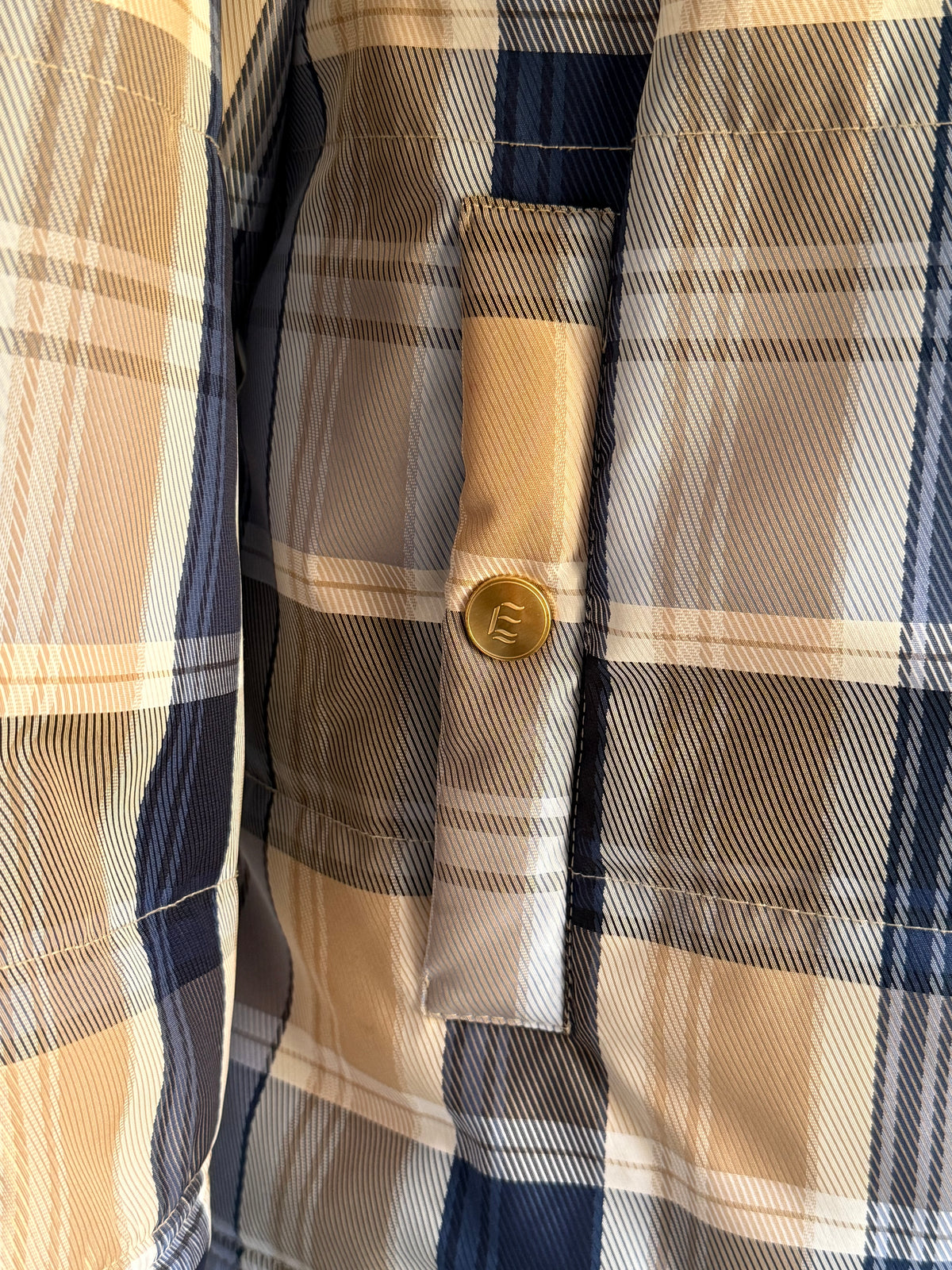 Vintage 90s Escada Sport Plaid Outdoor Jacket