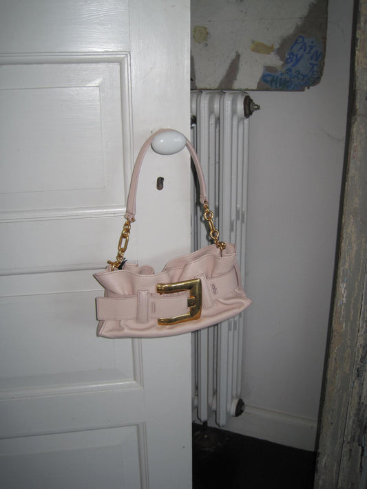 BALMAIN Mini Anthem Leather Bag